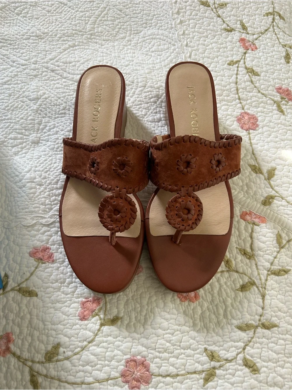 Jack Rogers platform sandals